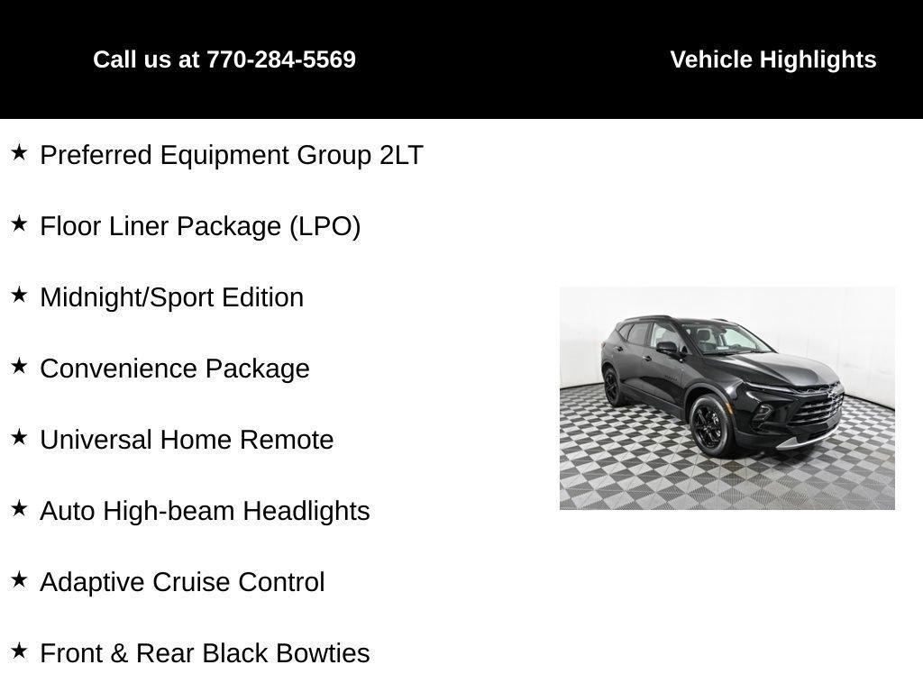 used 2023 Chevrolet Blazer car, priced at $26,500