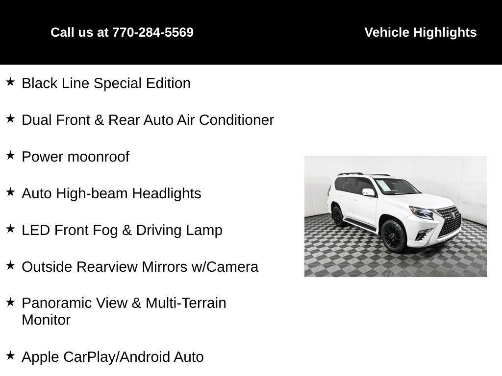used 2023 Lexus GX 460 car, priced at $58,488