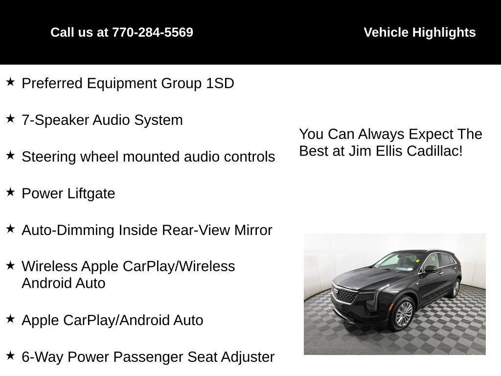 used 2025 Cadillac XT4 car, priced at $34,500