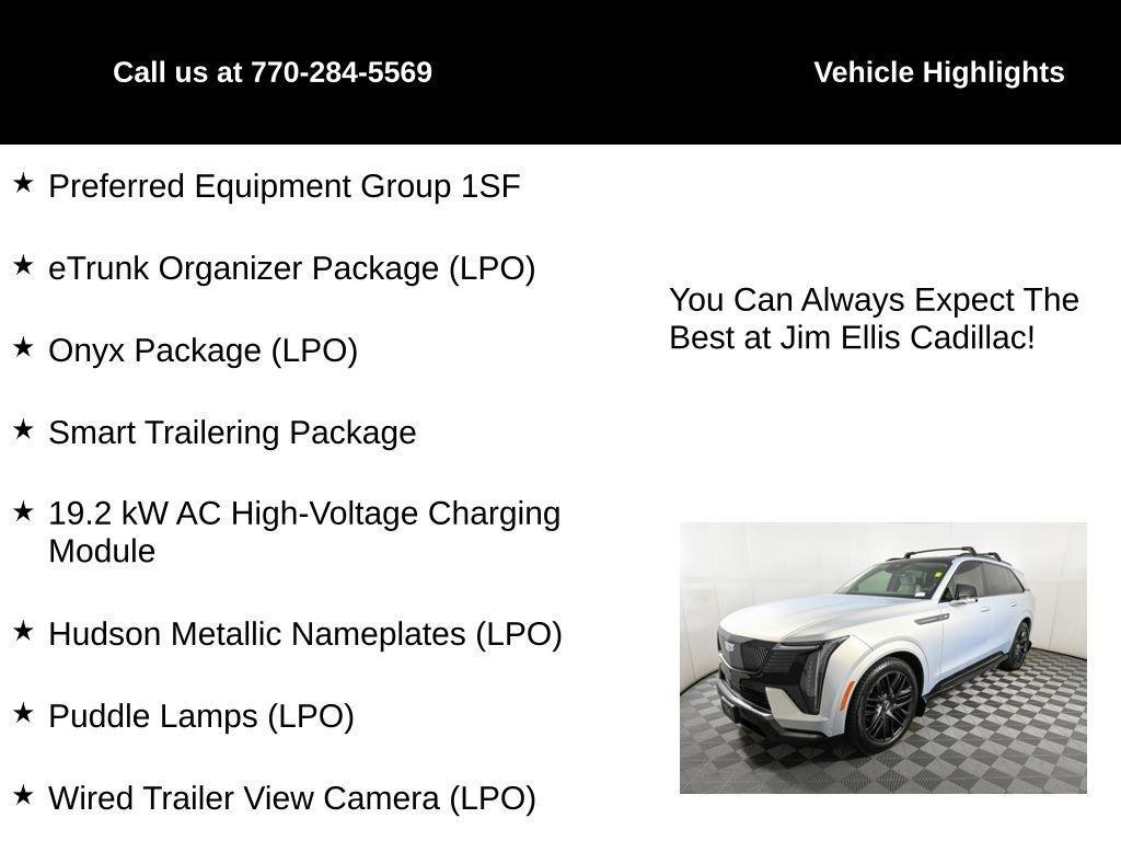 used 2025 Cadillac Escalade IQ car, priced at $122,800