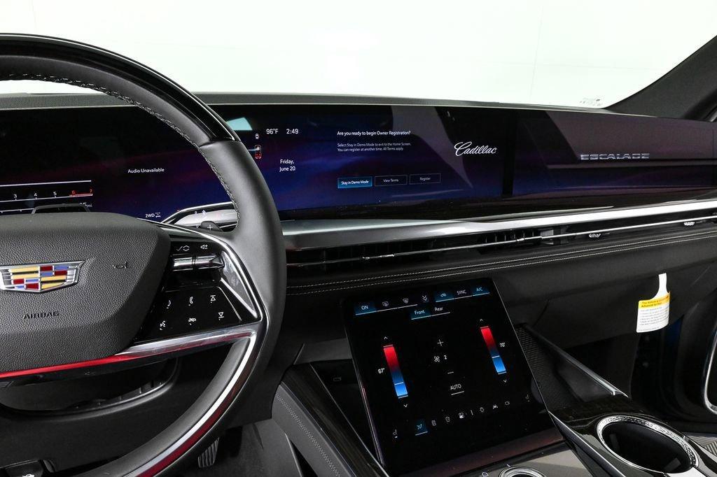 new 2025 Cadillac Escalade car, priced at $110,620