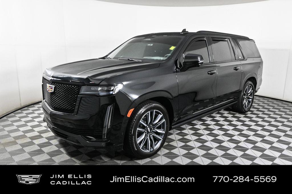 used 2023 Cadillac Escalade ESV car, priced at $81,313