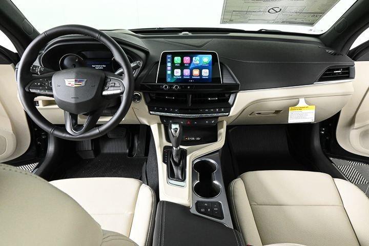 new 2025 Cadillac CT4 car, priced at $44,135
