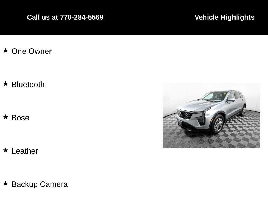 used 2025 Cadillac XT4 car, priced at $38,950
