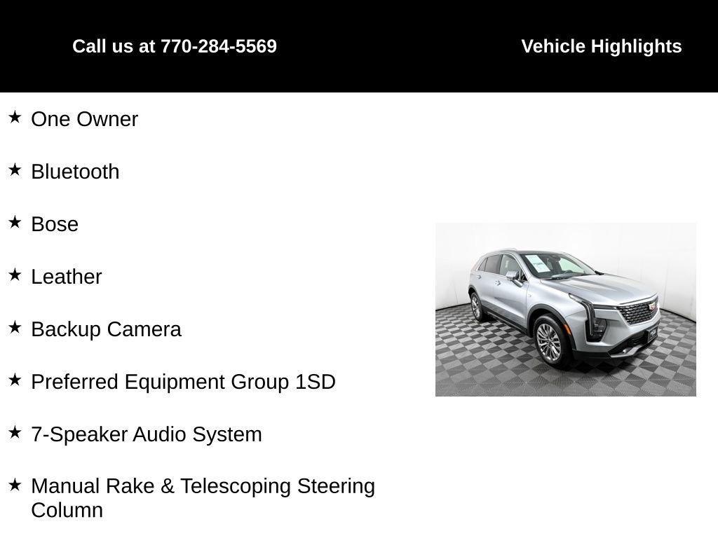used 2025 Cadillac XT4 car, priced at $38,269