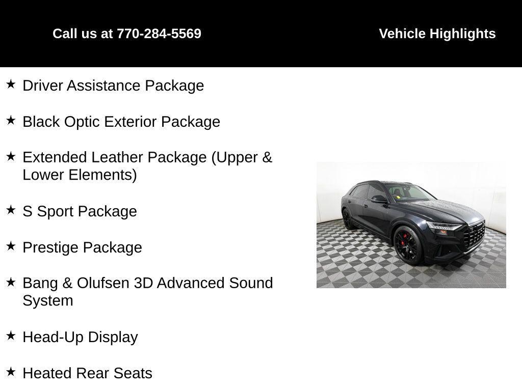 used 2021 Audi SQ8 car, priced at $47,500