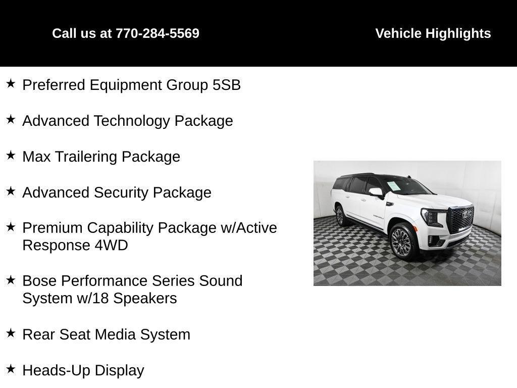 used 2023 GMC Yukon XL car, priced at $68,776