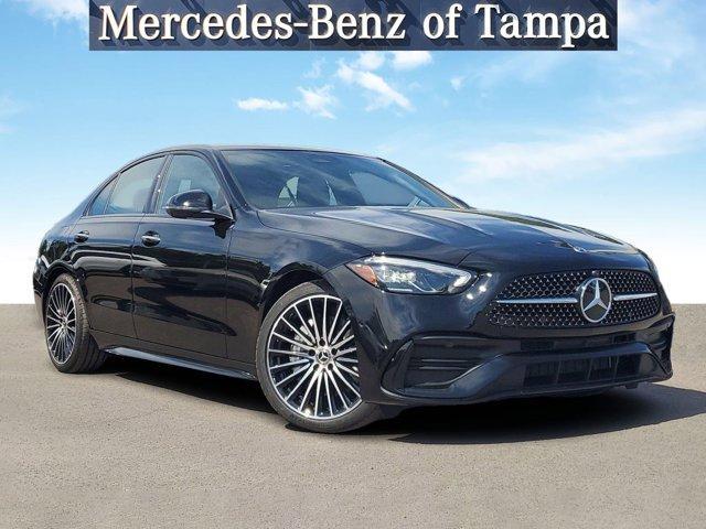 used 2024 Mercedes-Benz C-Class car, priced at $49,345