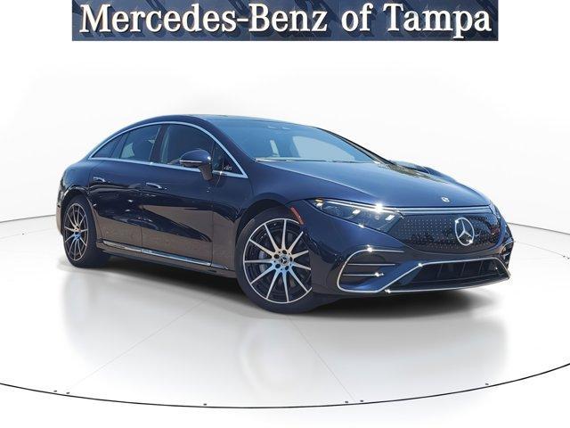 used 2022 Mercedes-Benz EQS 580 car, priced at $69,895