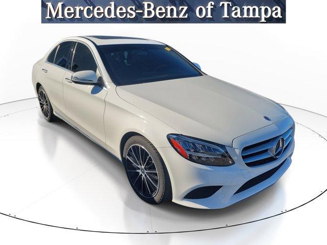 used 2021 Mercedes-Benz C-Class car, priced at $22,400