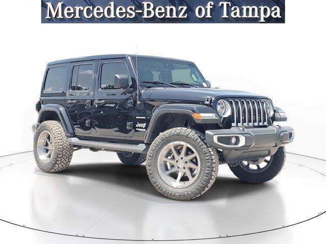 used 2022 Jeep Wrangler Unlimited car, priced at $36,413
