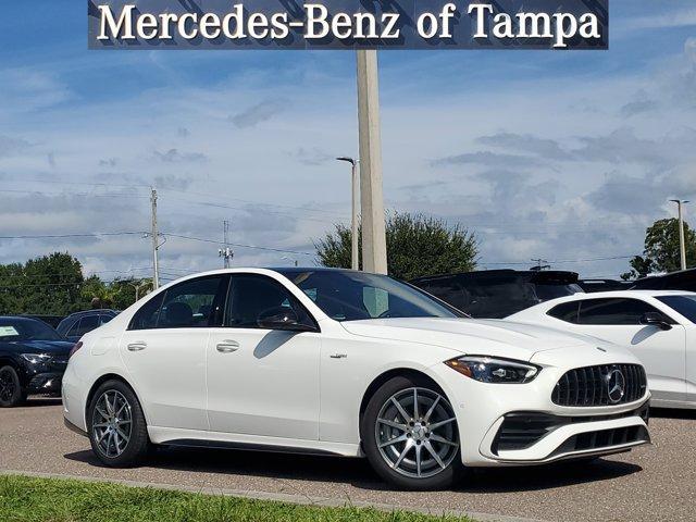 used 2025 Mercedes-Benz AMG C 43 car, priced at $65,591