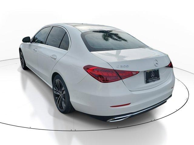 used 2022 Mercedes-Benz C-Class car, priced at $32,300