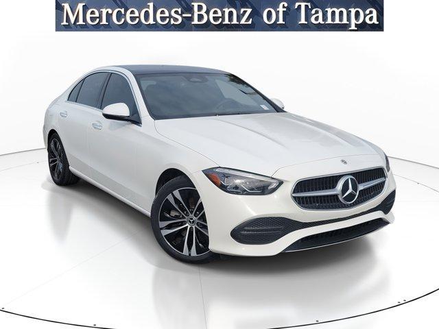 used 2022 Mercedes-Benz C-Class car, priced at $32,300