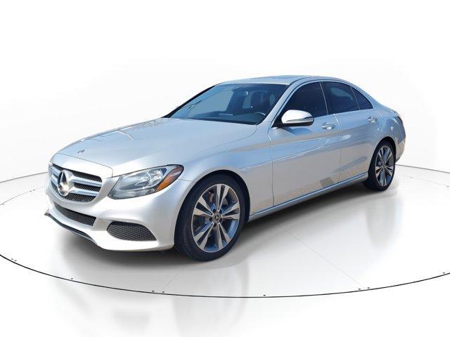 used 2018 Mercedes-Benz C-Class car, priced at $15,500