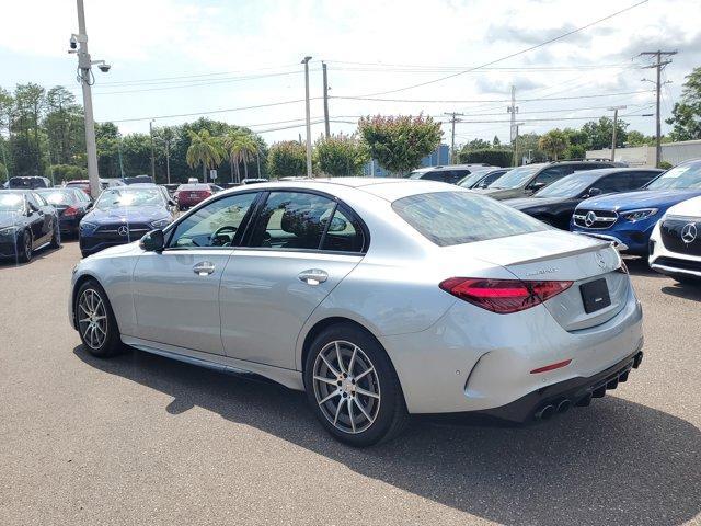 used 2024 Mercedes-Benz AMG C 43 car, priced at $56,721