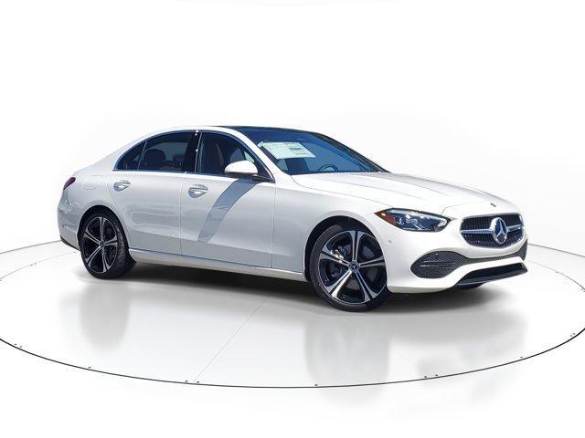 new 2025 Mercedes-Benz C-Class car, priced at $51,685