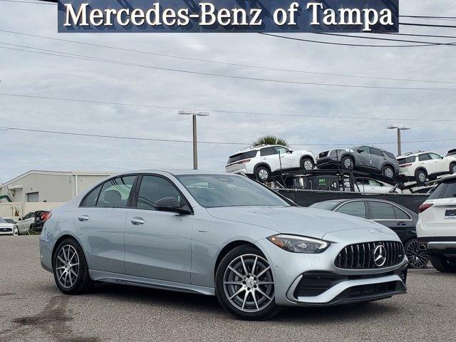 used 2024 Mercedes-Benz AMG C 43 car, priced at $60,795