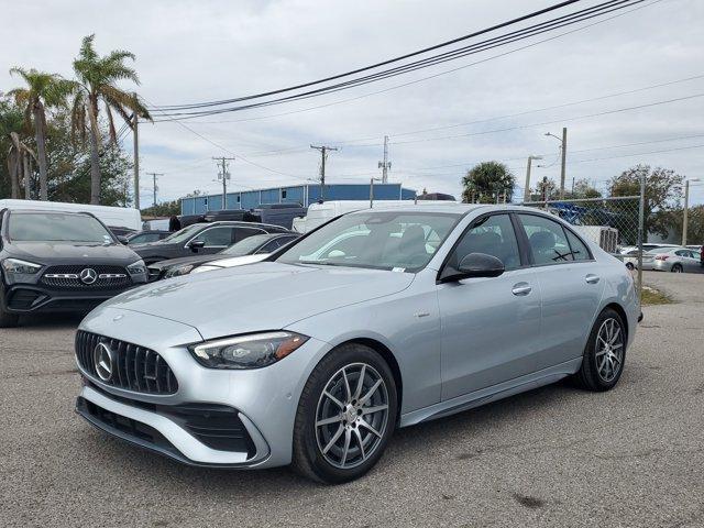 used 2024 Mercedes-Benz AMG C 43 car, priced at $60,795