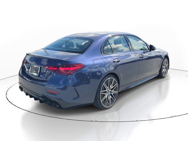 new 2025 Mercedes-Benz AMG C 43 car, priced at $72,010