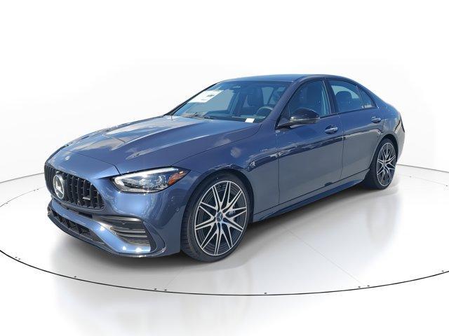 new 2025 Mercedes-Benz AMG C 43 car, priced at $72,010