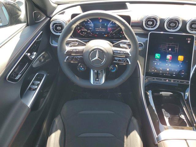 new 2025 Mercedes-Benz AMG C 43 car, priced at $72,010