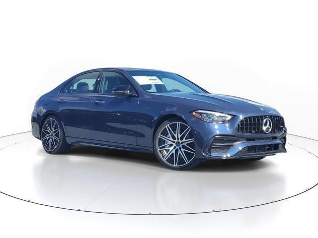 new 2025 Mercedes-Benz AMG C 43 car, priced at $72,010