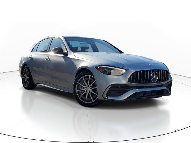 new 2024 Mercedes-Benz AMG C 43 car, priced at $67,540