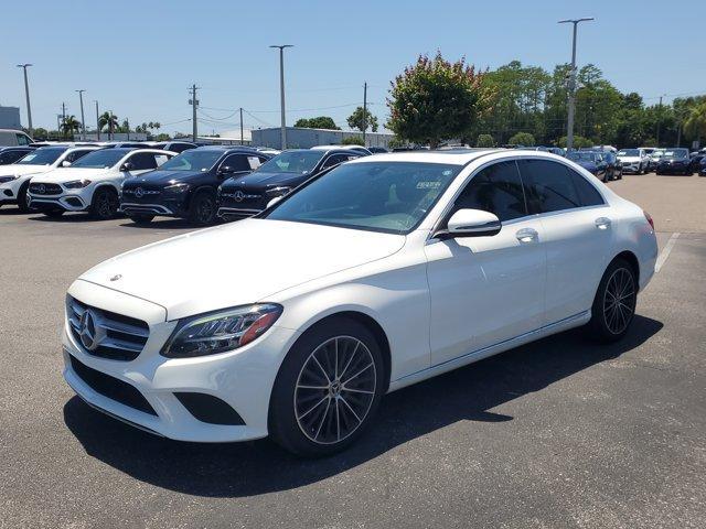 used 2021 Mercedes-Benz C-Class car, priced at $25,595