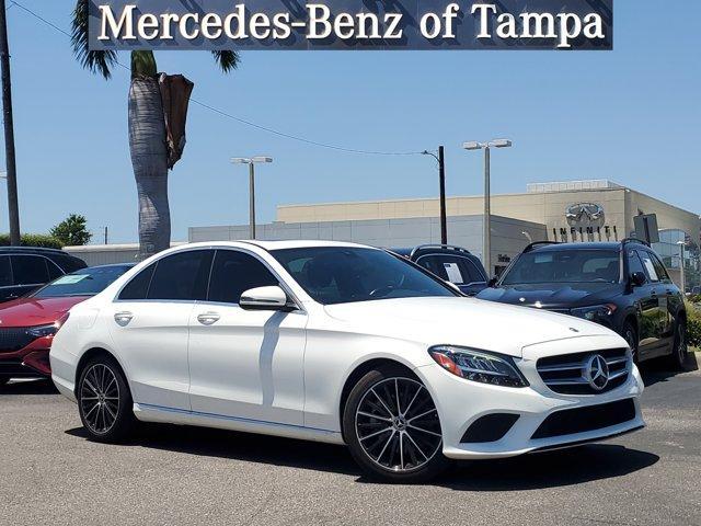 used 2021 Mercedes-Benz C-Class car, priced at $25,595