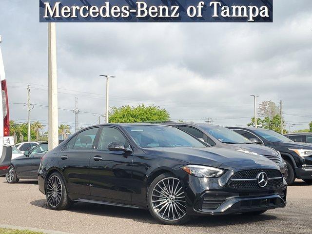 used 2024 Mercedes-Benz C-Class car, priced at $45,250