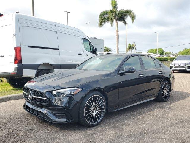 used 2024 Mercedes-Benz C-Class car, priced at $45,250