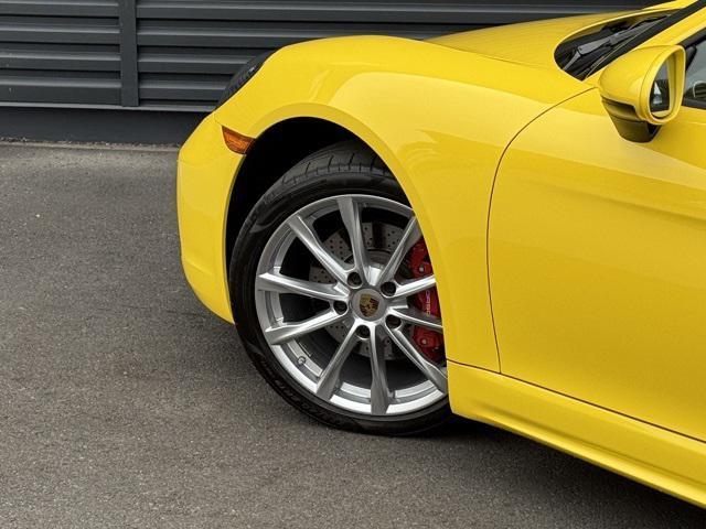 used 2021 Porsche 718 Boxster car, priced at $77,500