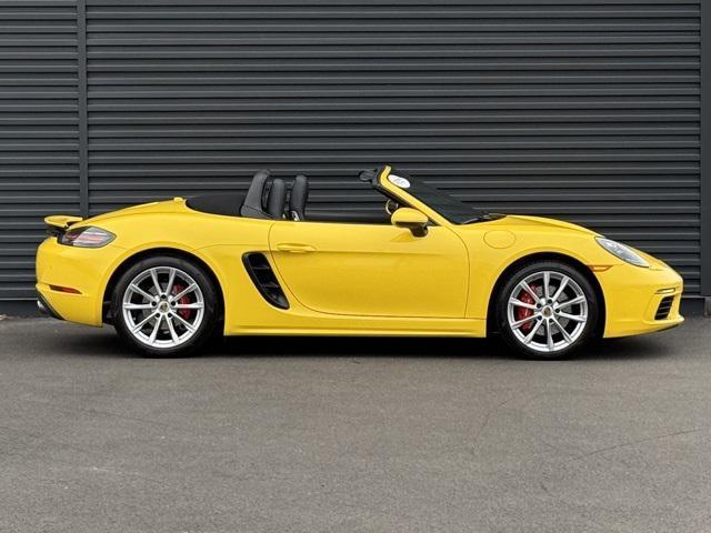 used 2021 Porsche 718 Boxster car, priced at $77,500