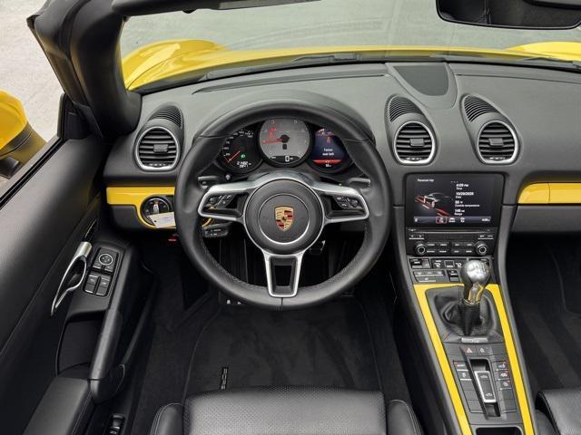 used 2021 Porsche 718 Boxster car, priced at $77,500
