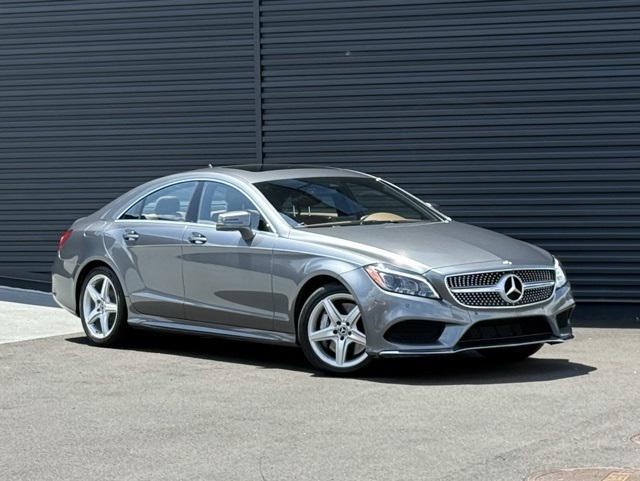 used 2018 Mercedes-Benz CLS 550 car, priced at $30,471