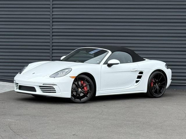 used 2024 Porsche 718 Boxster car, priced at $99,998