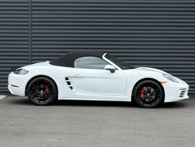 used 2024 Porsche 718 Boxster car, priced at $99,998
