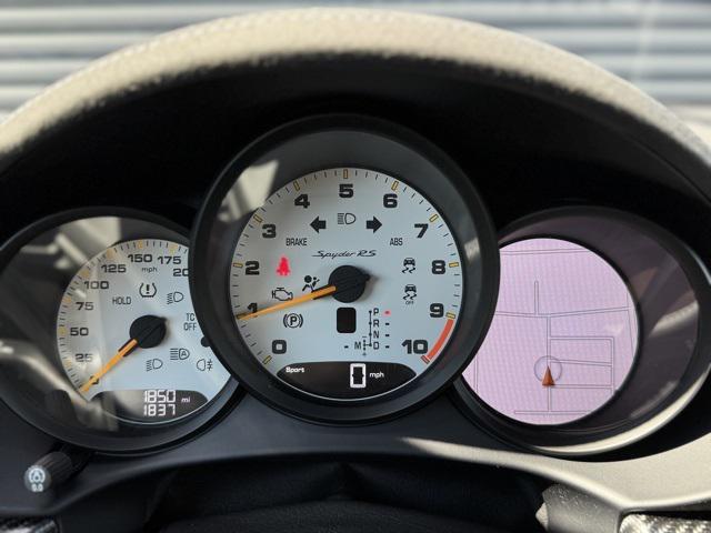 used 2024 Porsche 718 Spyder car, priced at $217,000