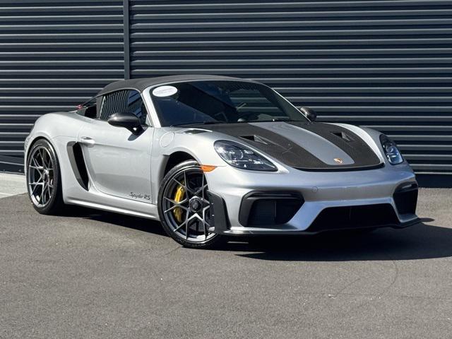 used 2024 Porsche 718 Spyder car, priced at $217,000