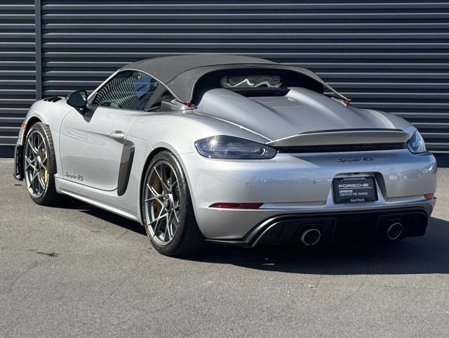 used 2024 Porsche 718 Spyder car, priced at $217,000