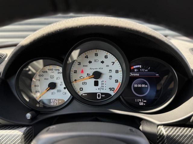 used 2024 Porsche 718 Spyder car, priced at $217,000