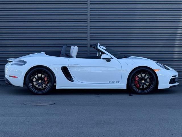 used 2025 Porsche 718 Boxster car, priced at $124,334