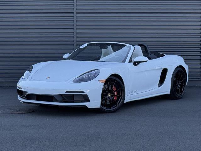 used 2025 Porsche 718 Boxster car, priced at $124,334