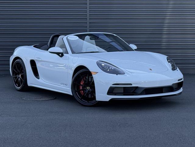 used 2025 Porsche 718 Boxster car, priced at $124,334