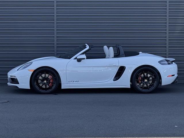 used 2025 Porsche 718 Boxster car, priced at $124,334