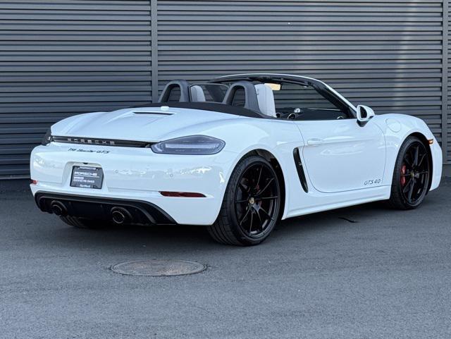 used 2025 Porsche 718 Boxster car, priced at $124,334