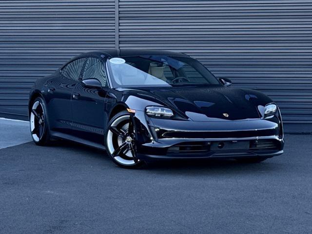 used 2024 Porsche Taycan car, priced at $105,548