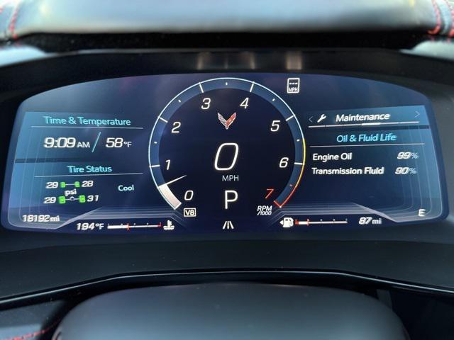 used 2021 Chevrolet Corvette car, priced at $73,604
