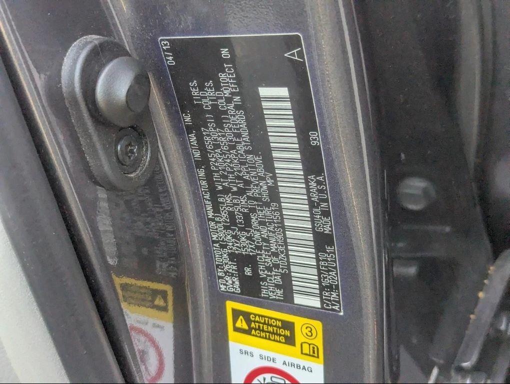 used 2013 Toyota Highlander car, priced at $13,777